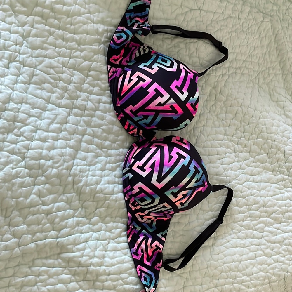 Pink bra